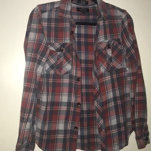 SOLD!! EIGHTY EIGHT PLATINUM! Plaid Long Sleeve!